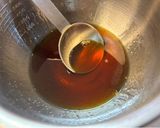 鶏もも肉と長ねぎの黒酢甘辛炒め。作り方7写真
