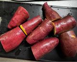 トースターでハニーバタースイートポテト🍯🍠🧈作り方1写真