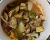 根菜茄子白菜オイ梅マヨ味温野菜サラダ作り方20写真