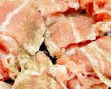 豚バラとキャベツのガリバタ醤油炒め 🐷✨作り方1写真