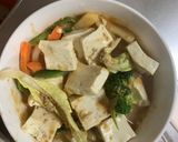 お一人様クリーミートマト味噌味豆腐野菜炒作り方19写真