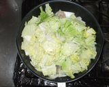 豚肉白菜キムチ炒め♪簡単ニラ作り方4写真