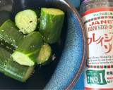 きゅうりと茗荷の合えもの(豆腐にのせて)作り方3写真