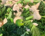 ターサイと椎茸と鶏むね肉の香ばし醤油炒め作り方10写真