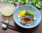 おろしだしで塩鯖メインの一汁三菜ボウル作り方4写真