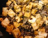 甜麺醤ベースのゴーヤー麻婆豆腐作り方1写真