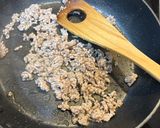 ニラ塩ミートソースパスタ作り方3写真