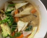 お一人様クリーミー味噌レモン味豆腐野菜炒作り方18写真