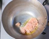 鶏そぼろ月見うどん作り方2写真