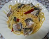 コノシロのオイルベースパスタ作り方15写真
