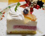ピーチチーズとベリーのムースケーキ作り方38写真