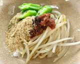 おくらともやしの梅胡麻和え作り方2写真
