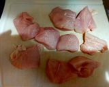 鶏むね肉とピーマンの塩だれ炒め作り方1写真