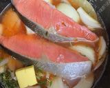 炊飯器で簡単！鮭と玉ねぎのトマトスープ作り方4写真