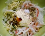 簡単！生ズッキーニとカニカマのサラダ作り方5写真