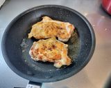 ガーリックチキンステーキマスタードソース作り方2写真