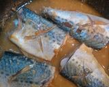 サバ味噌生姜にんにく煮作り方3写真