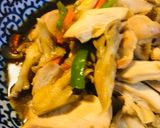 鶏肉のあまから炒め青椒肉絲風作り方4写真