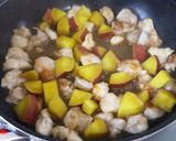 コク旨♡鶏肉とさつまいものバター醤油焼き作り方3写真