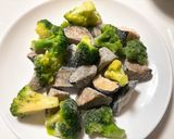肉団子と揚げなすの甘酒入BBQソース炒め作り方3写真