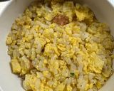 【簡単レンジ】パラパラ卵の少量チャーハン作り方7写真