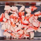 サクサクふわふわ🤭💕はんぺんのチーズかにかまカツ作り方1写真