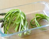 アスパラガスをパスタに見立てて前菜に♪作り方2写真