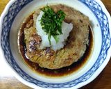 少ないお肉でも大満足♡れんこん入り和風ハンバーグ作り方7写真