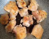 鶏もも肉のわさびマヨ作り方3写真