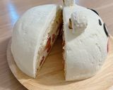 米粉のスポンジで🐾ちいかわケーキ作り方12写真