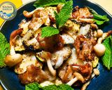 ミントで地中海🌊ズッキーニと豚肉ソテー🇨🇾キプロス作り方4写真