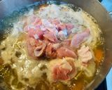 菊芋沢山!具沢山の白味噌ベースのお雑煮!作り方4写真