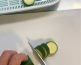 野菜だけで居酒屋級♪ズッキーニチーズ焼き作り方1写真