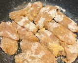 揚げ焼きで簡単♩鶏むね肉の唐揚げ風作り方4写真