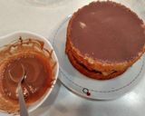小学校2年生のチョコレートケーキ作り方9写真