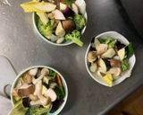 肉無豆腐クリーミートマト味噌味野菜炒め作り方13写真
