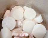 手羽先と大根の甘辛煮作り方4写真