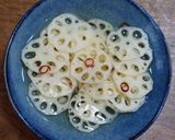 レンコンの酢漬け作り方3写真