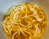 塩サバのアラと昆布で超シンプル生姜うどん作り方3写真