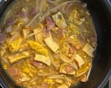 ベーコンと厚揚げのあんかけうどん作り方4写真