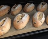 全粒粉・クランベリー＆クリームチーズパン作り方13写真