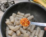 ごぼうとこんにゃくのゴロゴロ煮作り方2写真