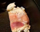 お弁当の隙間ベーコンエッグ作り方3写真