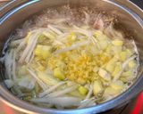 ネギねぎ焼豚スープ。作り方4写真