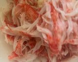 ヘルシーな豆腐とカニカマのピーマン詰め😋作り方2写真