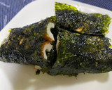 おつまみ韓国海苔巻きとろっ！チーズちくわ作り方2写真