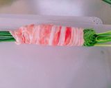 ＊豚肉の小葱大葉チーズとろ〜り巻き焼き＊作り方3写真
