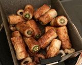 オクラ入りちくわの照り焼き作り方3写真