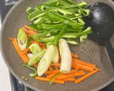 お弁当に◎ 牛肉と野菜のピリ辛炒め作り方6写真
