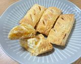 桃とブルーベリーのカスタードパイ作り方14写真